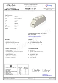 TT60N16SOFHPSA1 Datasheet Cover