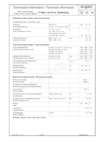 TTB6C135N16LOFHOSA1 Datasheet Page 2