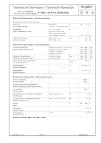 TTB6C135N16LOFHOSA1 Datasheet Pagina 2