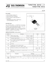 TXN1012RG 데이터 시트 표지