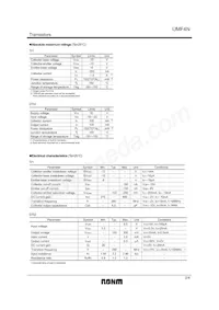 UMF4NTR Datasheet Pagina 2