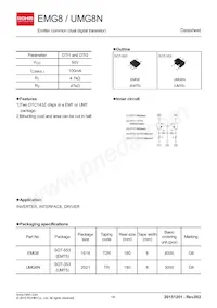 UMG8NTR Datasheet Cover