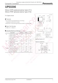 UP0339600L Datasheet Cover