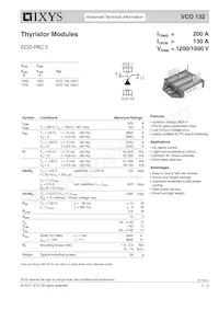 VCO132-18IO7 Datasheet Cover