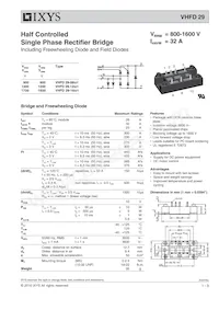VHFD29-16IO1數據表 封面