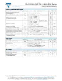 VS-111RKI120MPBF Datasheet Pagina 2
