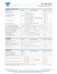 VS-P405KW Datasheet Pagina 2
