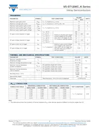 VS-ST1200C20K1P Datasheet Page 3