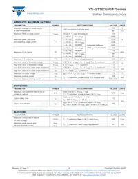 VS-ST180S20P1 Datasheet Page 2