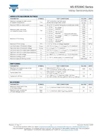 VS-ST230C20C1數據表 頁面 2