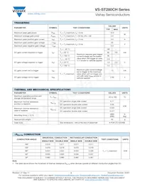 VS-ST280CH06C1 Datasheet Page 3