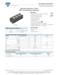 VS-VSKT152/04PBF Datasheet Cover