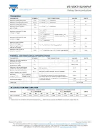 VS-VSKT152/04PBF Datasheet Page 3