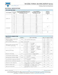 VS-VSKT250-20PBF Datasheet Pagina 2