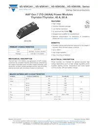 VS-VSKV56/14 Datasheet Cover