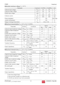 VT6Z1T2R Datasheet Page 2
