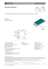 VVZB170-16IOXT Datasheet Cover