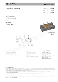 VW2X60-12IO1 Datasheet Cover