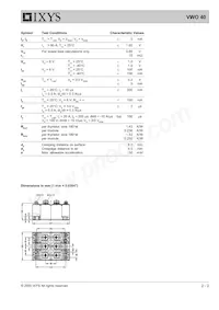VWO40-16IO7 Datasheet Page 2