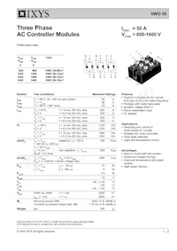 VWO50-16IO7 Datasheet Copertura