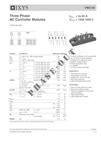 VWO60-16IO7 Datasheet Cover