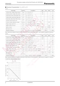 XN0432200L Datasheet Page 2