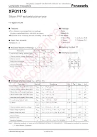 XP0111900L Datasheet Cover