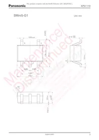 XP0111900L Datasheet Pagina 3