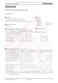 XP0121000L數據表 封面