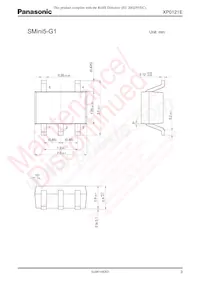 XP0121E00L Datasheet Pagina 3