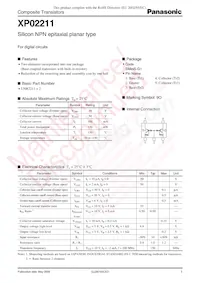 XP0221100L數據表 封面