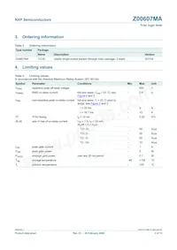 Z00607MA Datasheet Page 2