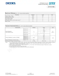 ZXTD619MCTA Datenblatt Seite 2