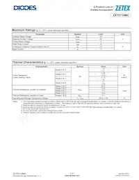 ZXTD718MCTA Datasheet Page 2