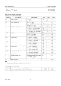 BAP63-03 Datasheet Page 3