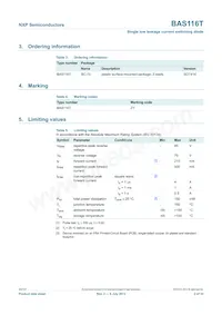 BAS116T Datasheet Page 3