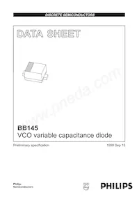 BB145 Datasheet Cover