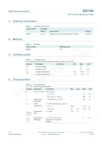 BB148 Datasheet Page 2