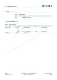 BB179BLX Datasheet Page 5