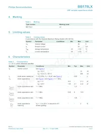 BB179LX Datasheet Page 2