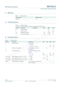 BB182LX Datasheet Page 2