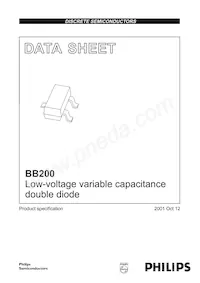BB200 Datasheet Cover