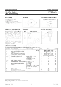 BY329-1200 Datasheet Cover