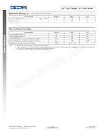 BZT52HC47WF-7 Datasheet Pagina 2