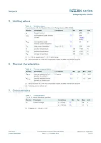 BZX384-C7V5/ZLX Datasheet Page 3