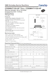 CDBMHT180-HF Datasheet Cover