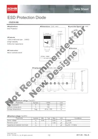 CDZCT2RA6.8B Datasheet Cover