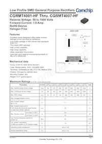 CGRMT4006-HF Datasheet Cover