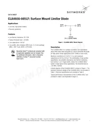 CLA4608-085LF Datasheet Cover
