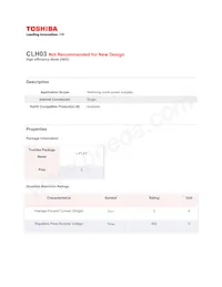 CLH03(TE16R Datasheet Cover